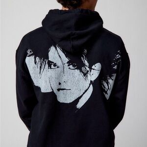 The Cure Hoodie with Robert Smith Print